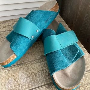 Amazing Teal Birkenstock Kyoto! Size 39
